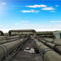 Tubería de aguas residuales de FRP